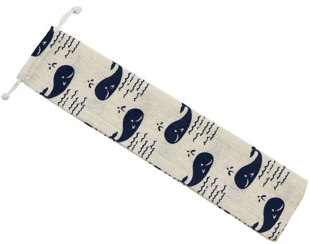 
  
Chopsticks Holder Drawstring Carrying Pouch Whales

