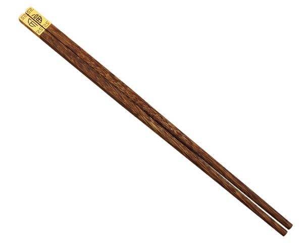 
  
Natural Wood Golden Scribed Chopsticks

